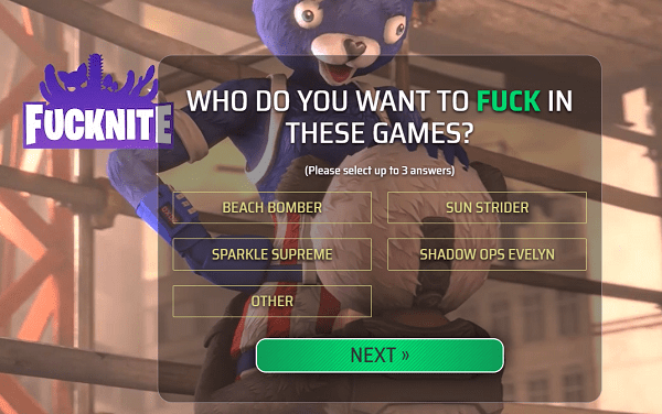 avis sur Fucknite